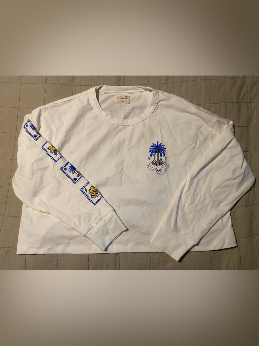 Octopied Mind Cropped Shirt